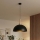 Κρεμαστό φωτιστικό NAUTICA σε καλώδιο 1xGX53/12W/230V μαύρο