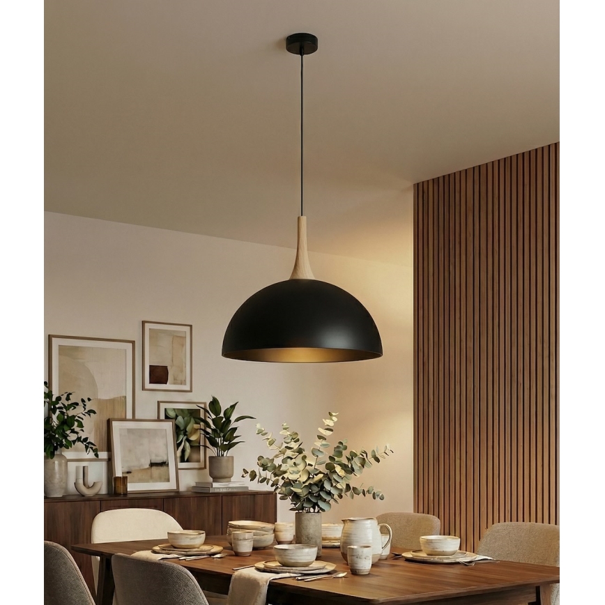 Κρεμαστό φωτιστικό NAUTICA σε καλώδιο 1xGX53/12W/230V μαύρο
