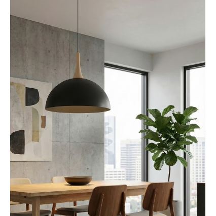 Κρεμαστό φωτιστικό NAUTICA σε καλώδιο 1xGX53/12W/230V μαύρο