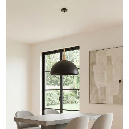Κρεμαστό φωτιστικό NAUTICA σε καλώδιο 1xGX53/12W/230V μαύρο