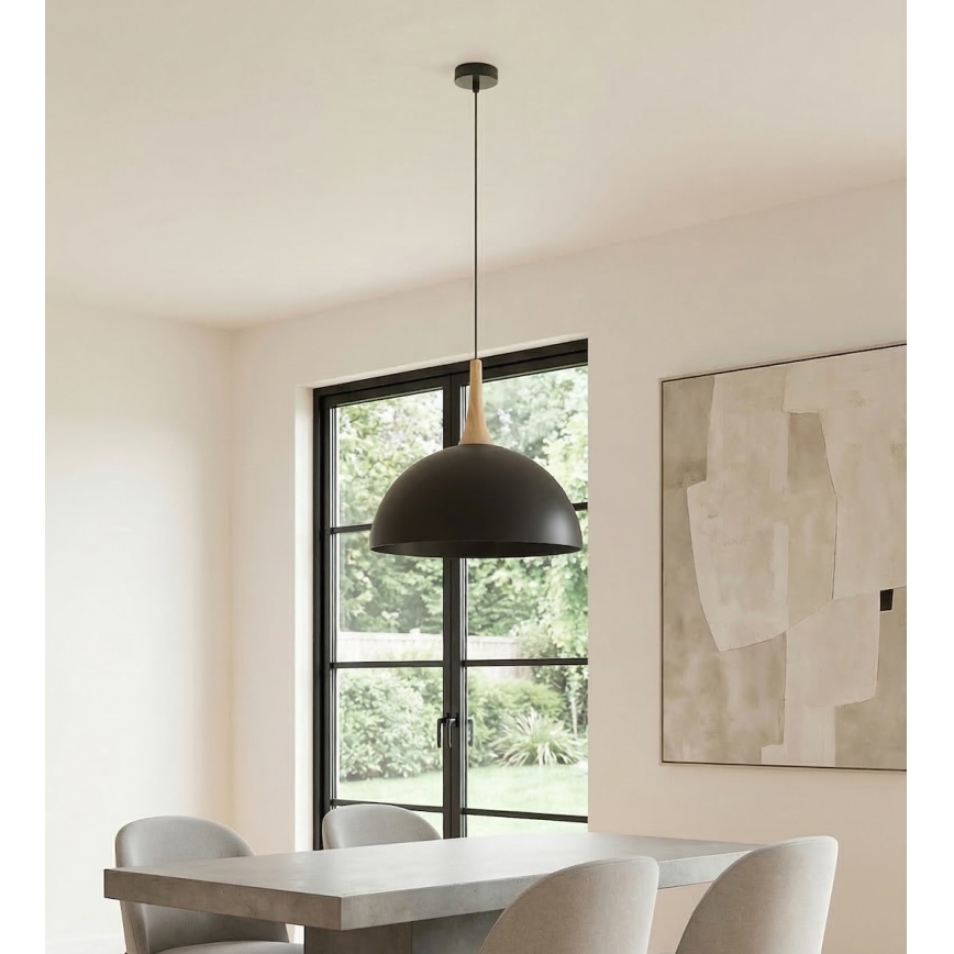 Κρεμαστό φωτιστικό NAUTICA σε καλώδιο 1xGX53/12W/230V μαύρο
