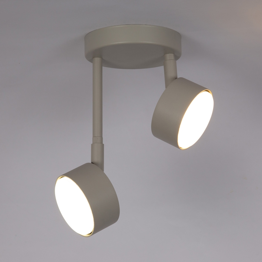 Κρεμαστό φωτιστικό NEMO 2xGX53/12W/230V μπεζ