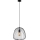 Κρεμαστό φωτιστικό OVELLA με καλώδιο, 1xE27/15W/230V, Ø 36 εκ., μαύρο