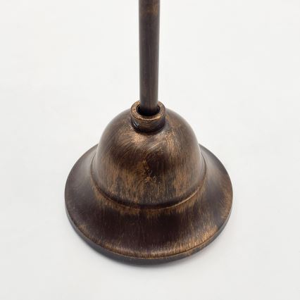 Κρεμαστό φωτιστικό σε αλυσίδα ANTON 5xE14/15W/230V μπρονζέ