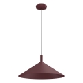Κρεμαστό φωτιστικό σε καλώδιο ANEGA 1xGX53/15W/230V, διάμετρος 40 cm, μπορντό