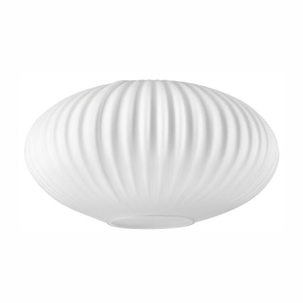 Κρεμαστό φωτιστικό σε καλώδιο HECTOR 1xE27/15W/230V λευκό/ορείχαλκος, διάμ. 25 εκ.