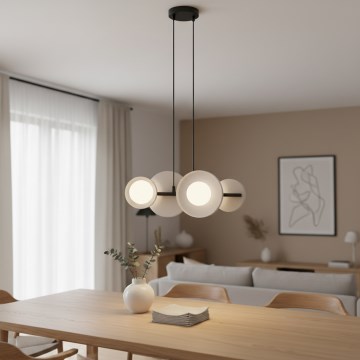 Κρεμαστό φωτιστικό σε καλώδιο MODEL 4xG9/8W/230V λευκό