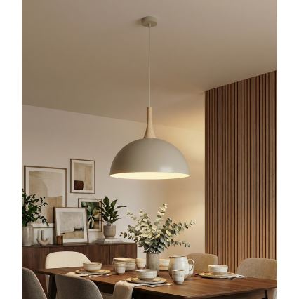 Κρεμαστό φωτιστικό σε καλώδιο NAUTICA 1xGX53/12W/230V μπεζ