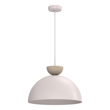 Κρεμαστό φωτιστικό σε καλώδιο NEVIS 1xE27/15W/230V, διάμ. 38 εκ., κρεμ