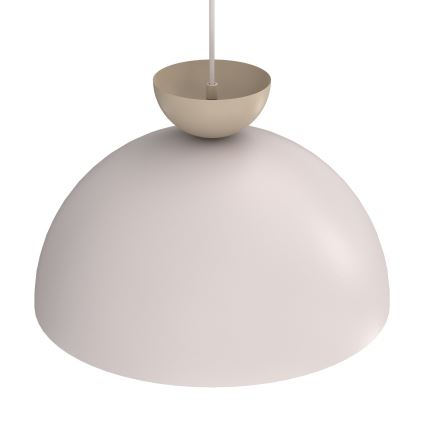 Κρεμαστό φωτιστικό σε καλώδιο NEVIS 1xE27/15W/230V, διάμ. 38 εκ., κρεμ