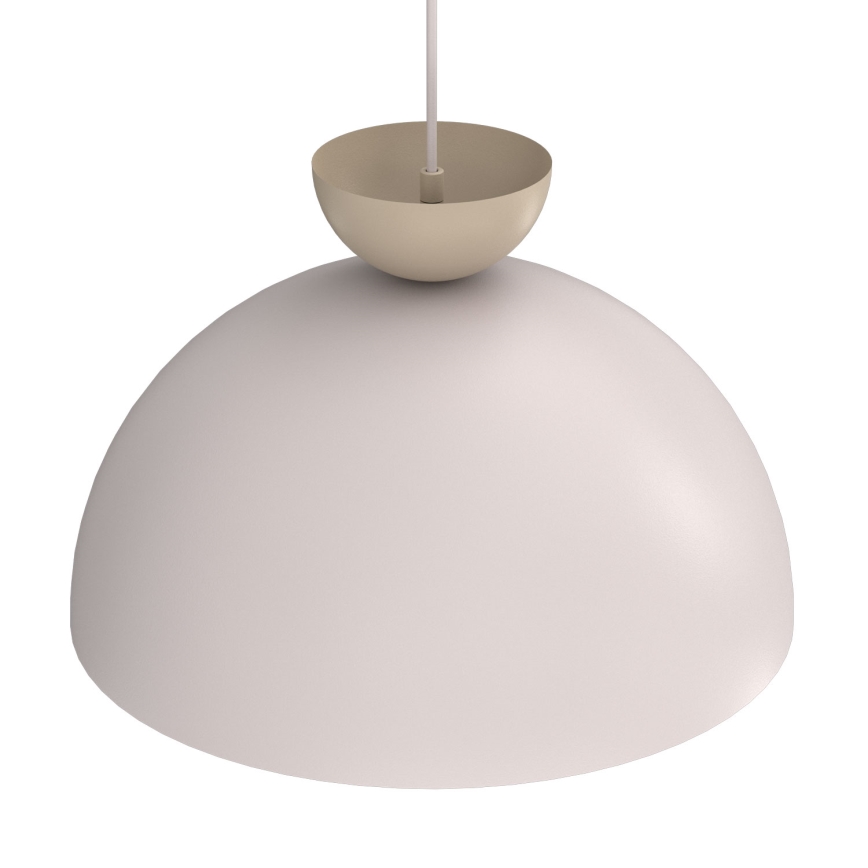 Κρεμαστό φωτιστικό σε καλώδιο NEVIS 1xE27/15W/230V, διάμ. 38 εκ., κρεμ