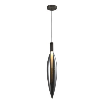 Κρεμαστό φωτιστικό σε καλώδιο NORDIC 1xG9/5W/230V μαύρο χρώμιο