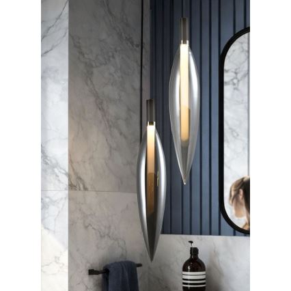 Κρεμαστό φωτιστικό σε καλώδιο NORDIC 1xG9/5W/230V μαύρο χρώμιο