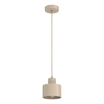Κρεμαστό φωτιστικό σε καλώδιο PARKLA 1xE27/15W/230V μπεζ