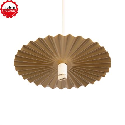 Κρεμαστό φωτιστικό σε καλώδιο SUNPLISS 1xG9/10W/230V διάμ. 20 εκ. χρυσό/κρεμ