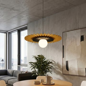 Κρεμαστό φωτιστικό σε καλώδιο UMBRA 1xG9/8W/230V μαύρο/πορτοκαλί