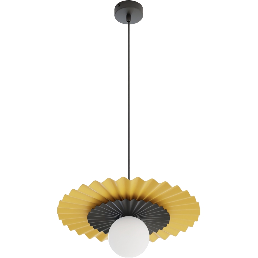 Κρεμαστό φωτιστικό σε καλώδιο UMBRA 1xG9/8W/230V μαύρο/πορτοκαλί