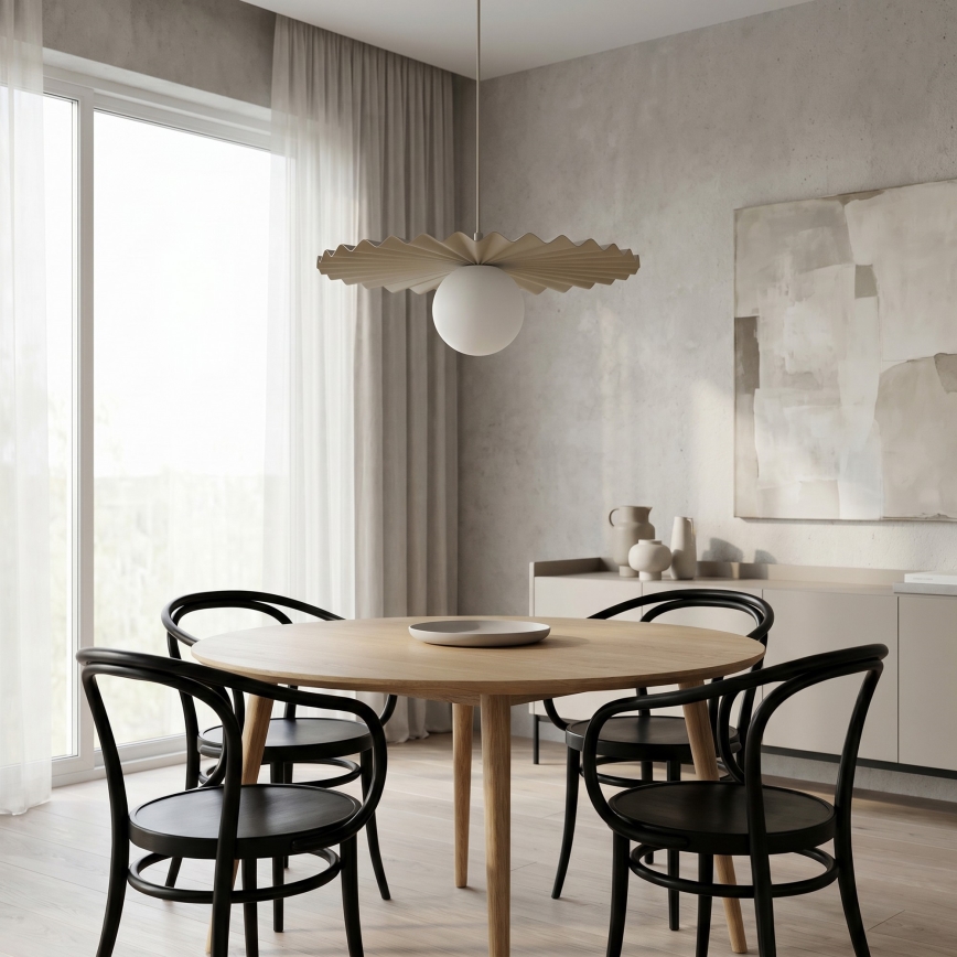 Κρεμαστό φωτιστικό σε καλώδιο UMBRA 1xG9/8W/230V μπεζ