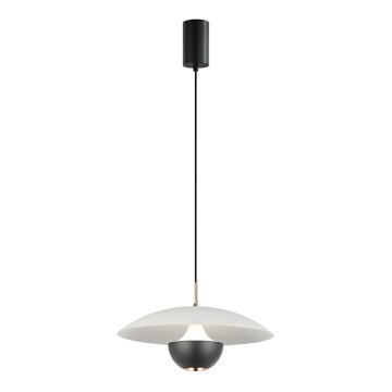 Κρεμαστό φωτιστικό σε καλώδιο VALIA LED/9W/230V γκρι/μαύρο