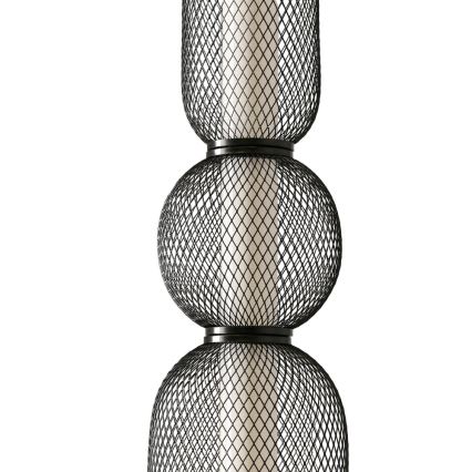 Κρεμαστό φωτιστικό PUMA LED με καλώδιο, 15W/230V, Ø 14 cm, μαύρο