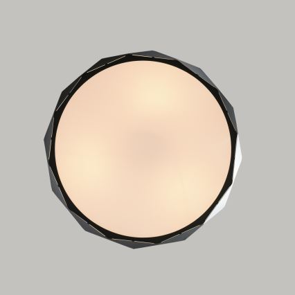 Κρεμαστό φωτιστικό REUS με καλώδιο 3xE27/40W/230V, διάμ. 47 cm, μαύρο