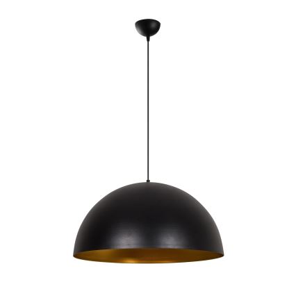 Κρεμαστό φωτιστικό SIVANI με καλώδιο, 1xE27/40W/230V, Ø 60 cm, μαύρο/χάλκινο