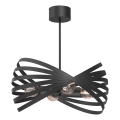 Κρεμαστό φωτιστικό SPARKLE 4xE27/15W/230V μαύρο