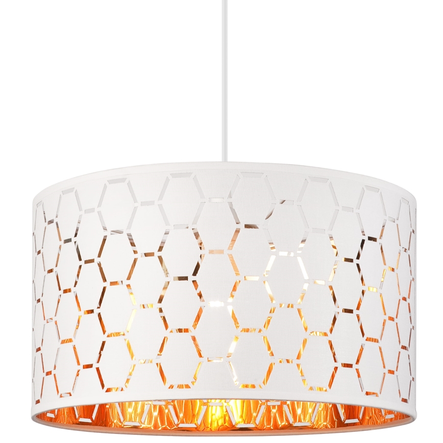 Κρεμαστό φωτιστικό ULLE με καλώδιο, 1xE27/15W/230V, λευκό