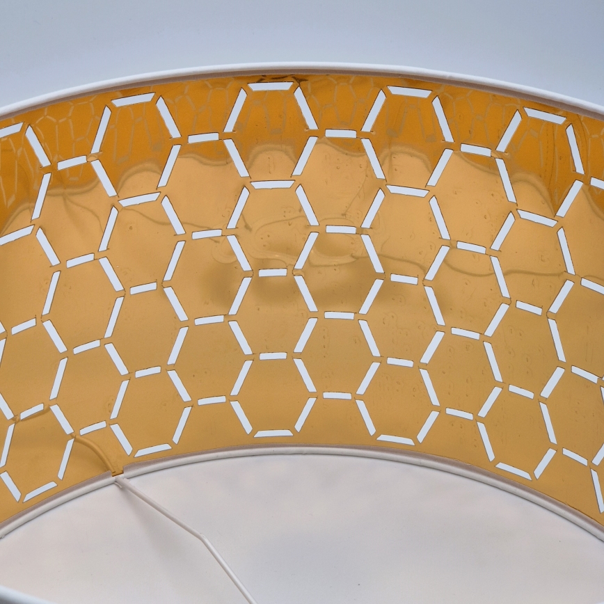 Κρεμαστό φωτιστικό ULLE με καλώδιο, 1xE27/15W/230V, λευκό