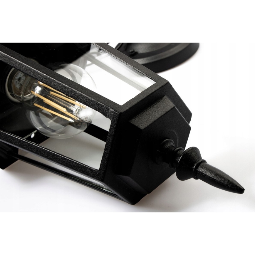 Κρεμαστό φωτιστικό εξωτερικού χώρου 1xE27/20W/230V IP43 μαύρο