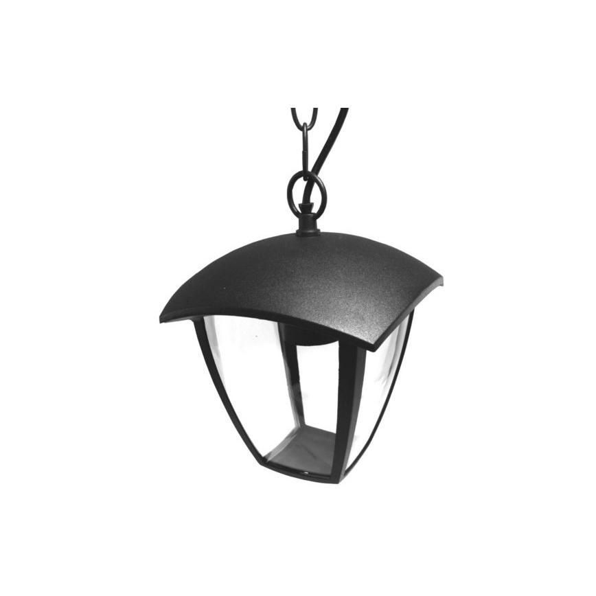 Κρεμαστό φωτιστικό εξωτερικού χώρου SURVA 1xE27/60W/230V IP44 μαύρο