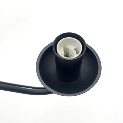 Κρεμαστό φωτιστικό με αλυσίδα ANTON 5xE14/15W/230V μαύρο