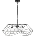 Κρεμαστό φωτιστικό με αλυσίδα DEXA 3xG9/10W/230V μαύρο