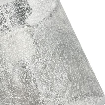 Κρεμαστό φωτιστικό με αλυσίδα ROSA 3xE27/60W/230V μαύρο/γκρίζο