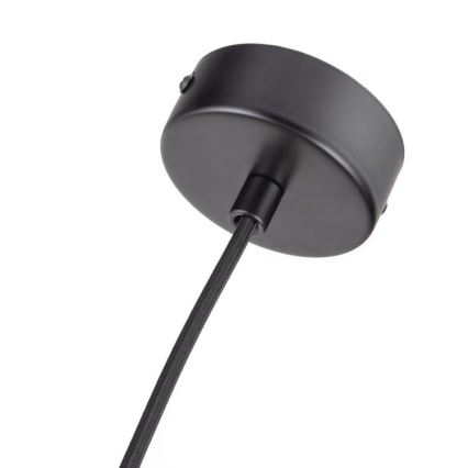 Κρεμαστό φωτιστικό με καλώδιο 1xGU10/10W/230V διάμ. 11 cm μασίφ/φράξος