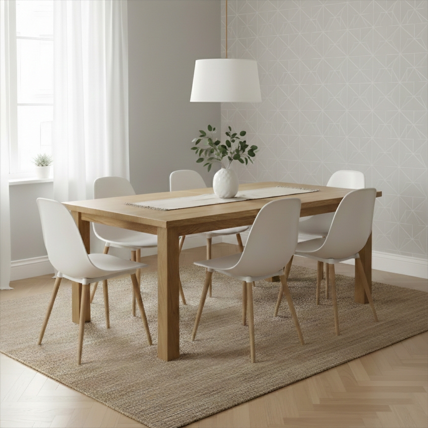 Κρεμαστό φωτιστικό με καλώδιο AIDA 1xE27/60W/230V, Ø 35 εκ., δρυς/καφέ/λευκό