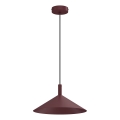 Κρεμαστό φωτιστικό με καλώδιο ANEGA 1xGX53/15W/230V, Ø 30 cm, μπορντό