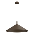 Κρεμαστό φωτιστικό με καλώδιο ANEGA 1xGX53/15W/230V Ø 50 cm καφέ