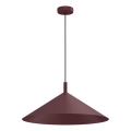 Κρεμαστό φωτιστικό με καλώδιο ANEGA 1xGX53/15W/230V Ø 50 cm, χρώμα μπορντό