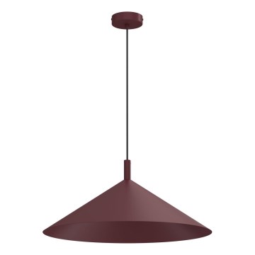 Κρεμαστό φωτιστικό με καλώδιο ANEGA 1xGX53/15W/230V Ø 50 cm, χρώμα μπορντό