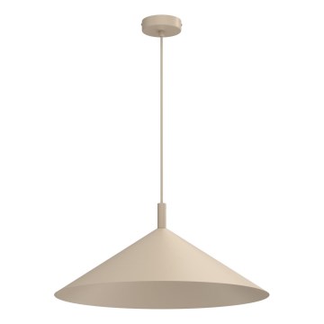 Κρεμαστό φωτιστικό με καλώδιο ANEGA 1xGX53/15W/230V Ø 50 εκ. μπεζ