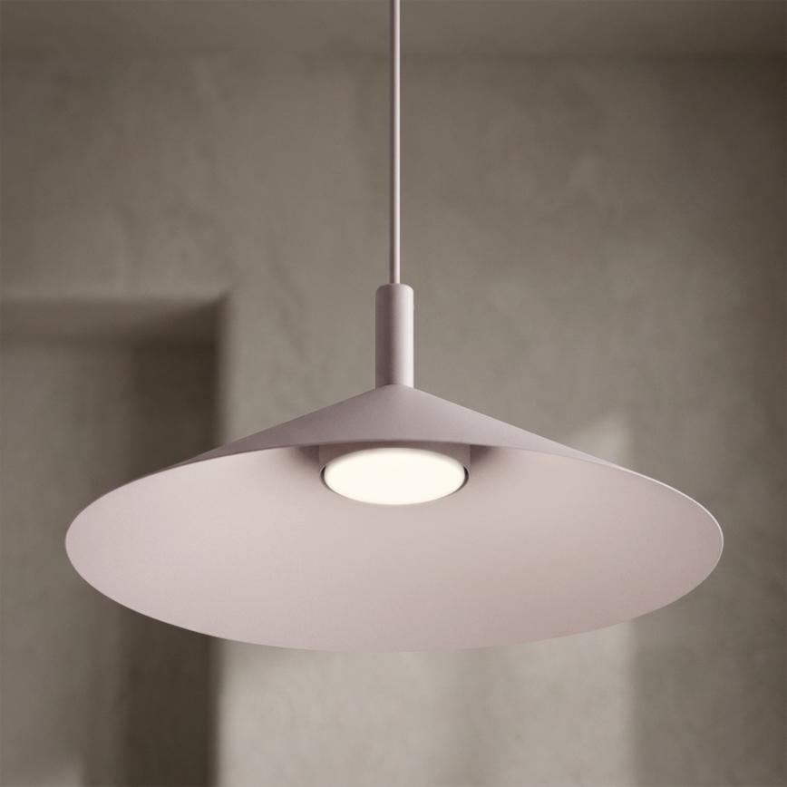 Κρεμαστό φωτιστικό με καλώδιο ANEGA 1xGX53/15W/230V, διάμ. 40 εκ., κρεμ