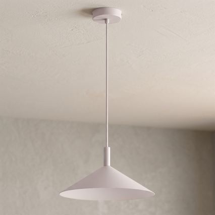 Κρεμαστό φωτιστικό με καλώδιο ANEGA 1xGX53/15W/230V, διάμετρος 30 cm, κρεμ