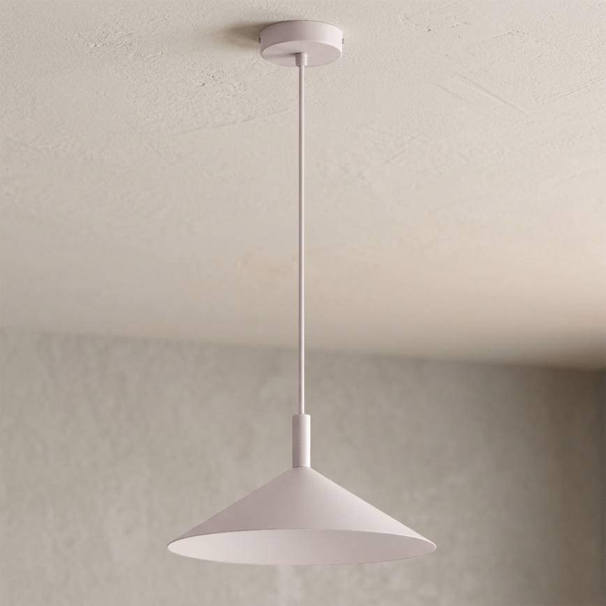 Κρεμαστό φωτιστικό με καλώδιο ANEGA 1xGX53/15W/230V, διάμετρος 30 cm, κρεμ