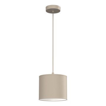 Κρεμαστό φωτιστικό με καλώδιο ARDEN 1xE27/15W/230V Ø 18 εκ., μπεζ