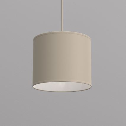 Κρεμαστό φωτιστικό με καλώδιο ARDEN 1xE27/15W/230V Ø 18 εκ., μπεζ