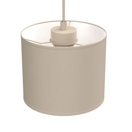 Κρεμαστό φωτιστικό με καλώδιο ARDEN 1xE27/15W/230V Ø 18 εκ., μπεζ