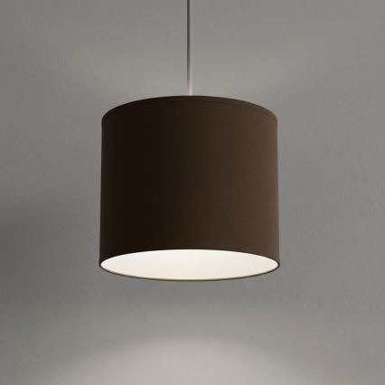 Κρεμαστό φωτιστικό με καλώδιο ARDEN 1xE27/15W/230V Ø 18 εκ. μπεζ/καφέ