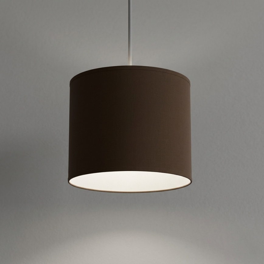 Κρεμαστό φωτιστικό με καλώδιο ARDEN 1xE27/15W/230V Ø 18 εκ. μπεζ/καφέ