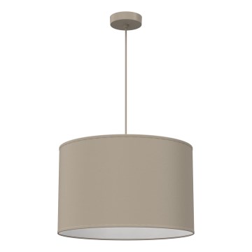 Κρεμαστό φωτιστικό με καλώδιο ARDEN 1xE27/15W/230V Ø 40 cm μπεζ